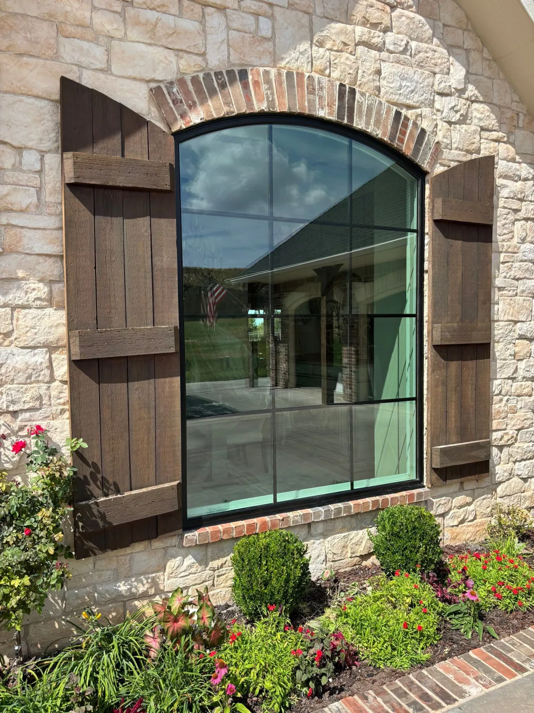 Black Infinity By Marvin Arched Replacment Amarillo Solar Shade Texas